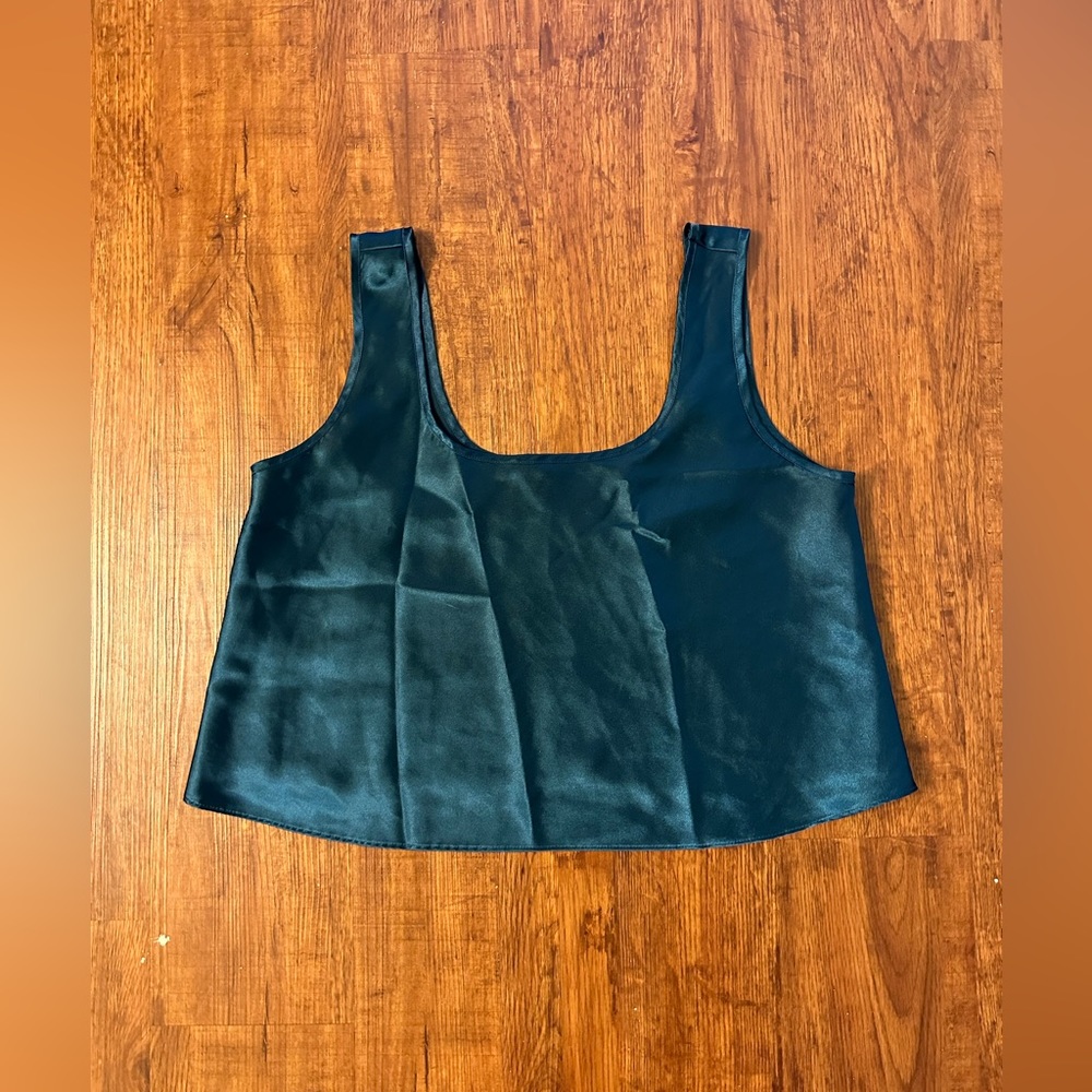 Victoria’s Secret Silky Blue Tank Top